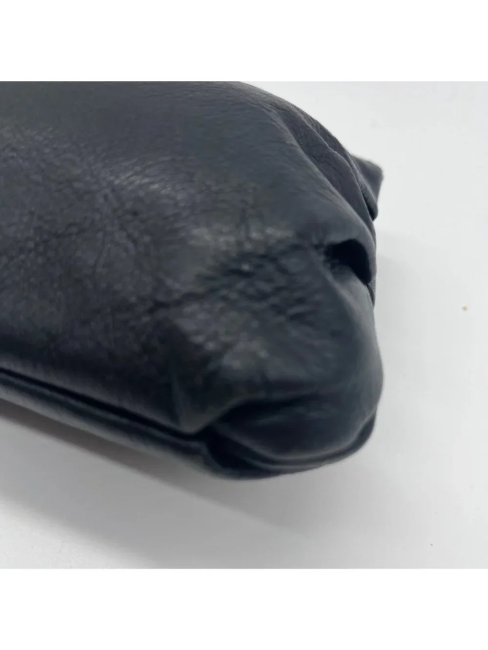 Coach Vintage Black Leather Wristlet
